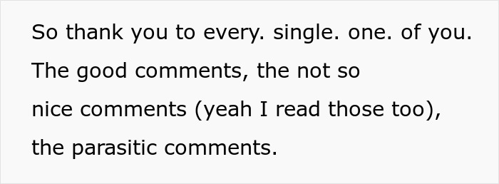 Text excerpt from a story about a woman adopting a senior cat and facing tapeworms and costly consequences.