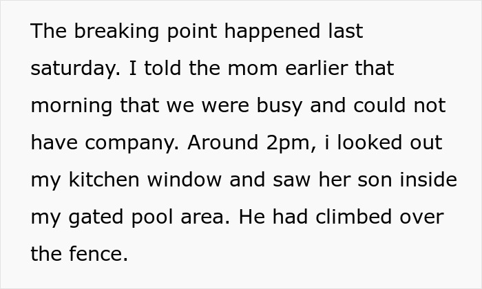 Woman Stops Neighbor’s Child From Using Her Pool Unsupervised, Parents Call Her Cold And Heartless Woman Stops Neighbor’s Child From Using Her Pool Unsupervised, Parents Call Her Cold And Heartless