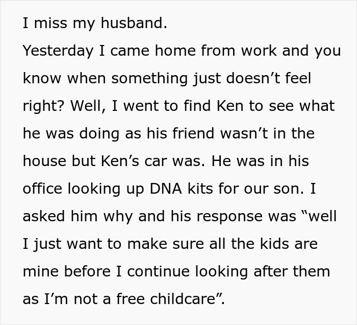 &ldquo;Suddenly, Trust Is Gone&rdquo;: A Woman Considers Divorce After Her Husband Starts Acting Weird