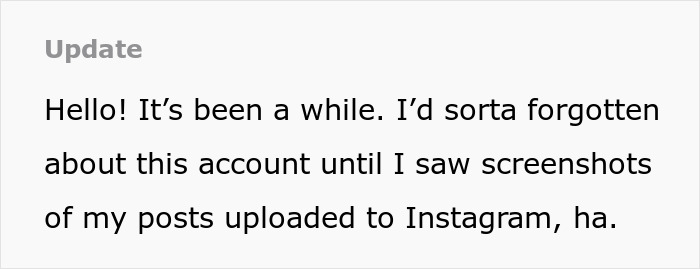 Text update on screen showing a person reflecting on a man&rsquo;s outburst about mustard not being about the condiment.