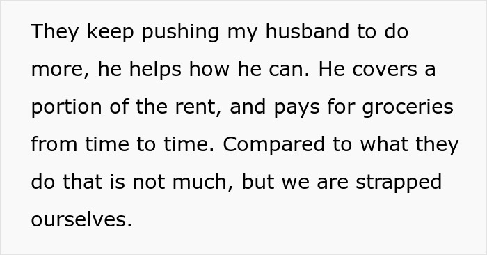 Woman Threatens Divorce If Husband Financially Contributes To His Mother's Care: "Told Him That Is Nuts"