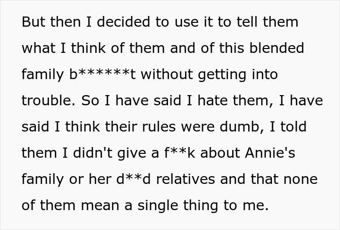 Teen Accused Of "Misusing" Family Therapy As He Rats Out Dad And Stepmom's 9 Years Of Cruelty To Him
