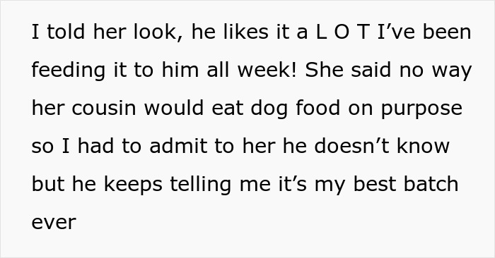 Serial Cheater Has No Clue GF Knows His Dirty Secret, Happily Eats The Chili She Made With Dog Food