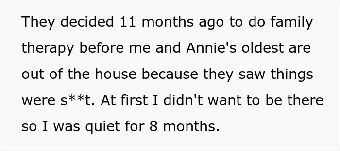 Teen Accused Of "Misusing" Family Therapy As He Rats Out Dad And Stepmom's 9 Years Of Cruelty To Him