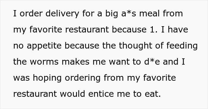 Text describing a woman bringing home a cute senior cat and dealing with tapeworms and expensive regret.