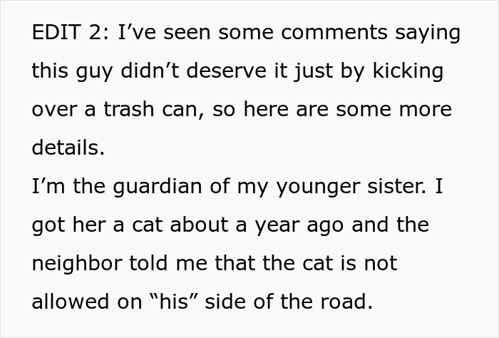 Text excerpt showing details of a 20YO writing to prisoner pen pal on behalf of a rude neighbor pretending he&rsquo;s gay.