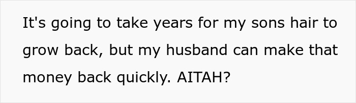 Mean Guy Punishes Teen Stepson By Cutting His Long Hair, Wife "Punishes" His Credit Card In Return