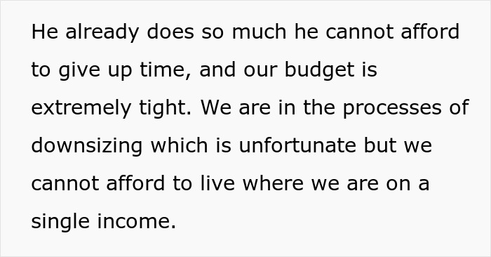 Woman Threatens Divorce If Husband Financially Contributes To His Mother's Care: "Told Him That Is Nuts"