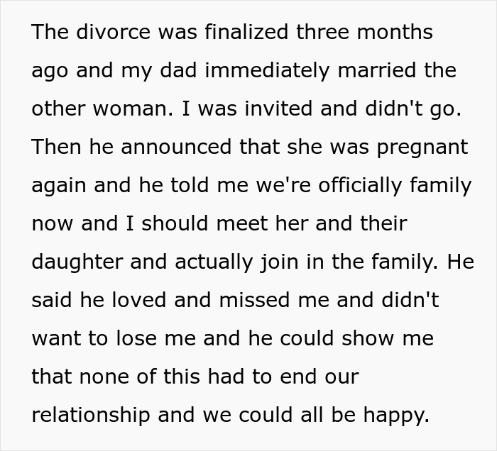 Dad Cheats And Gets Other Woman Pregnant, Acts As Victim When Teen Son Refuses To Play Happy Family