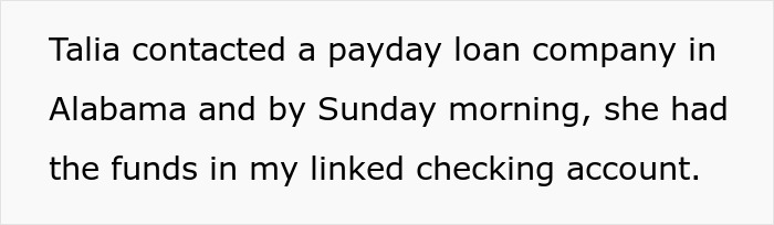 Text excerpt about a woman running Tinder scams and a victim tracing the scam back to her.