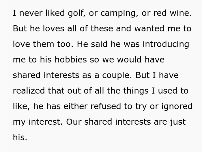 Text describing a wife&rsquo;s realization about her husband&rsquo;s outburst over mustard, revealing deeper relationship issues.