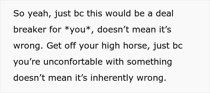Text excerpt discussing personal boundaries and discomfort in relationships, related to woman breaking up over close female friend. Text excerpt discussing personal boundaries and discomfort in relationships, related to woman breaking up over close female friend.
