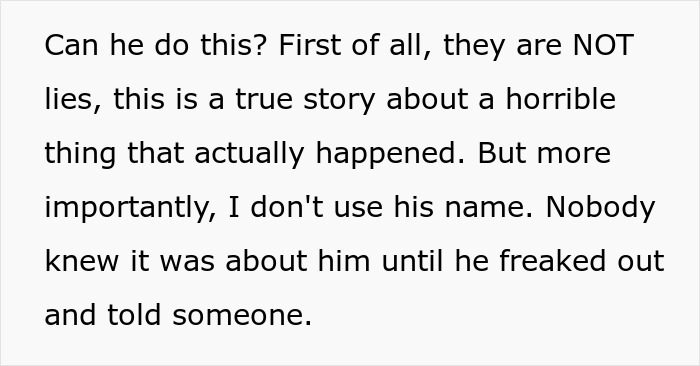 Text excerpt about a lady using comedy to cope with her ex-BF&rsquo;s trauma, who stalks her to make her stop.