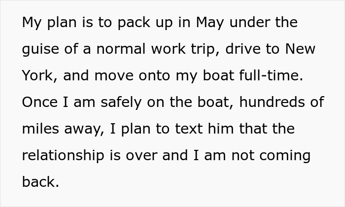 Woman Fakes Work Trip To Escape Volatile Boyfriend, Asks If That Makes Her A Coward