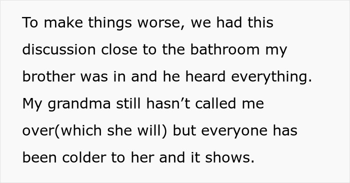 Text excerpt showing a family conflict after a woman discovers her boyfriend’s close bond with his female friend and family. Text excerpt showing a family conflict after a woman discovers her boyfriend’s close bond with his female friend and family.