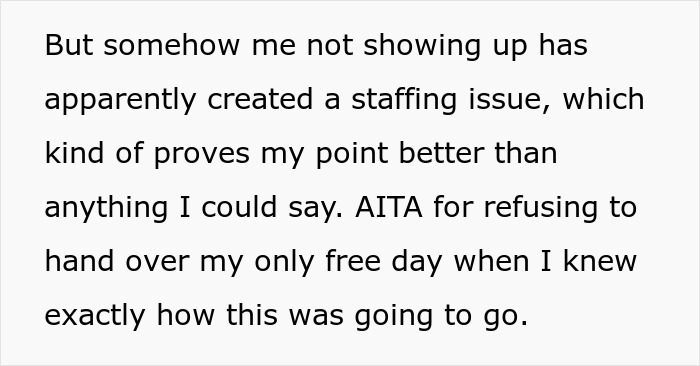 Lady Skips "Relaxed" Fam Event That Secretly Requires Her To Do All The Work, Fam Says She's Selfish