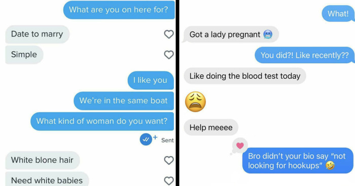 60 Unhinged Chats Women Had On Dating Apps That Might Convince You To Stay Single