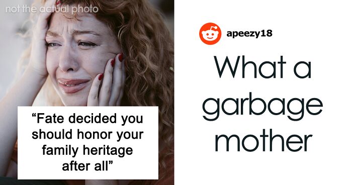 Mother Pours Wine Over Daughter’s Wedding Dress While Smiling, Says It’s Fate