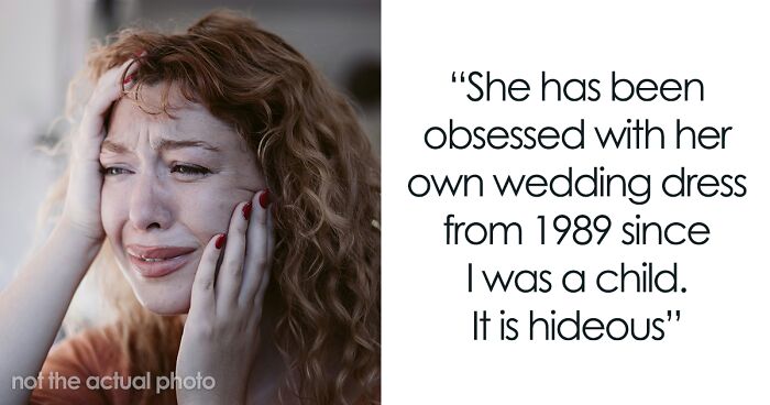 Mother Pours Wine Over Daughter’s Wedding Dress While Smiling, Says It’s Fate