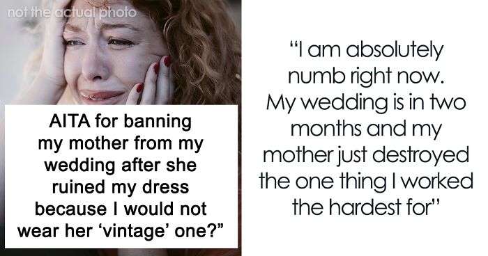 Mother Pours Wine Over Daughter’s Wedding Dress While Smiling, Says It’s Fate