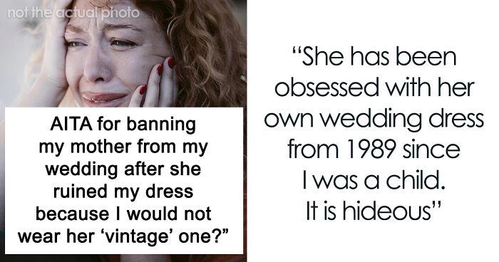 Mother Pours Wine Over Daughter’s Wedding Dress While Smiling, Says It’s Fate