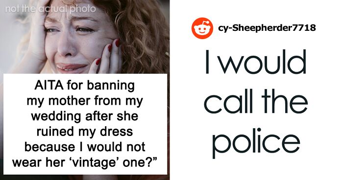 Mother Pours Wine Over Daughter’s Wedding Dress While Smiling, Says It’s Fate