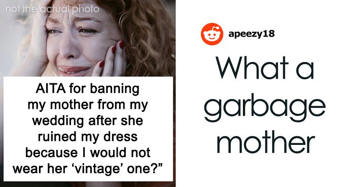 Mother Pours Wine Over Daughter’s Wedding Dress While Smiling, Says It’s Fate