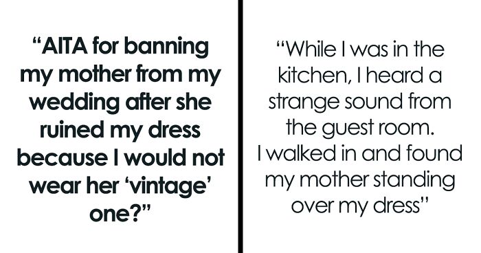 Mother Pours Wine Over Daughter’s Wedding Dress While Smiling, Says It’s Fate