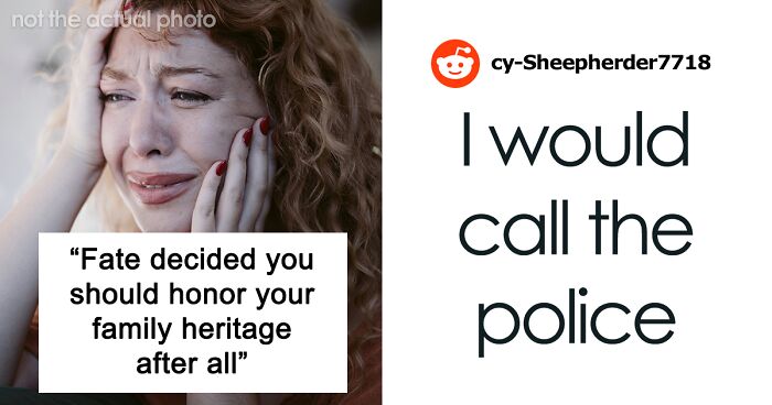 Mother Pours Wine Over Daughter’s Wedding Dress While Smiling, Says It’s Fate