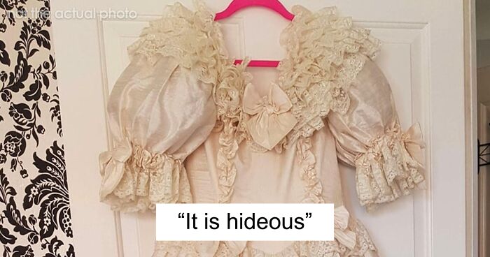 Mother Pours Wine Over Daughter’s Wedding Dress While Smiling, Says It’s Fate