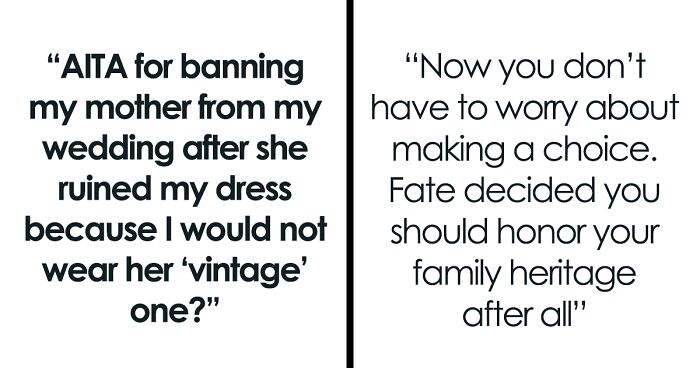 Mother Pours Wine Over Daughter’s Wedding Dress While Smiling, Says It’s Fate