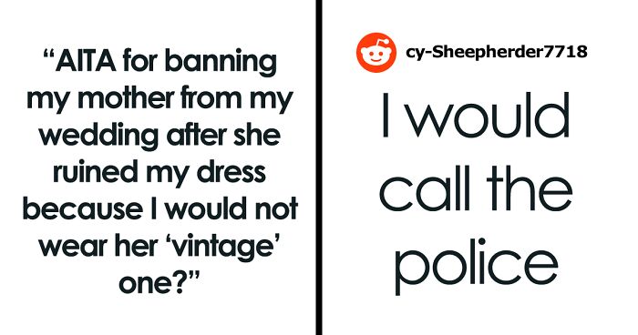 Mother Pours Wine Over Daughter’s Wedding Dress While Smiling, Says It’s Fate