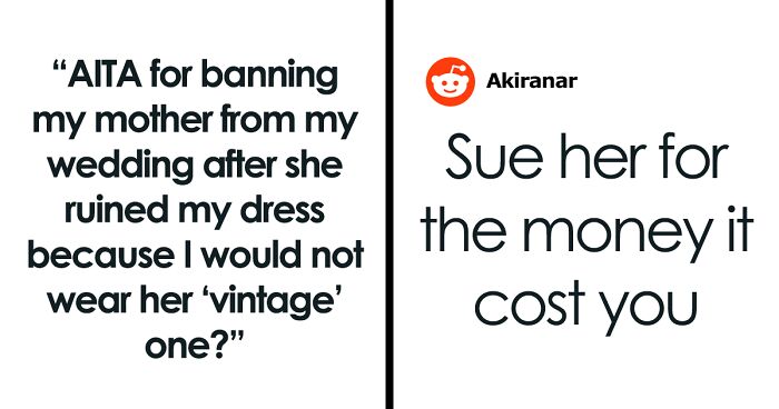 Mother Pours Wine Over Daughter’s Wedding Dress While Smiling, Says It’s Fate