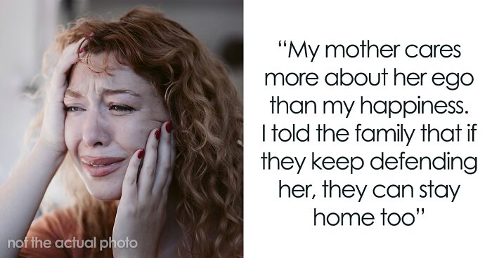 Mother Pours Wine Over Daughter’s Wedding Dress While Smiling, Says It’s Fate