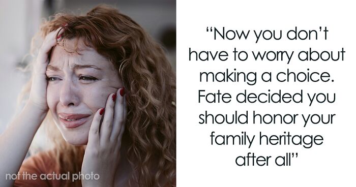 Mother Pours Wine Over Daughter’s Wedding Dress While Smiling, Says It’s Fate