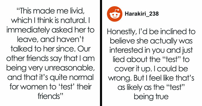 BF Asks GF To Test Her Male Best Friend By Making A Move On Him, Plan Backfires And Ends Their Bond