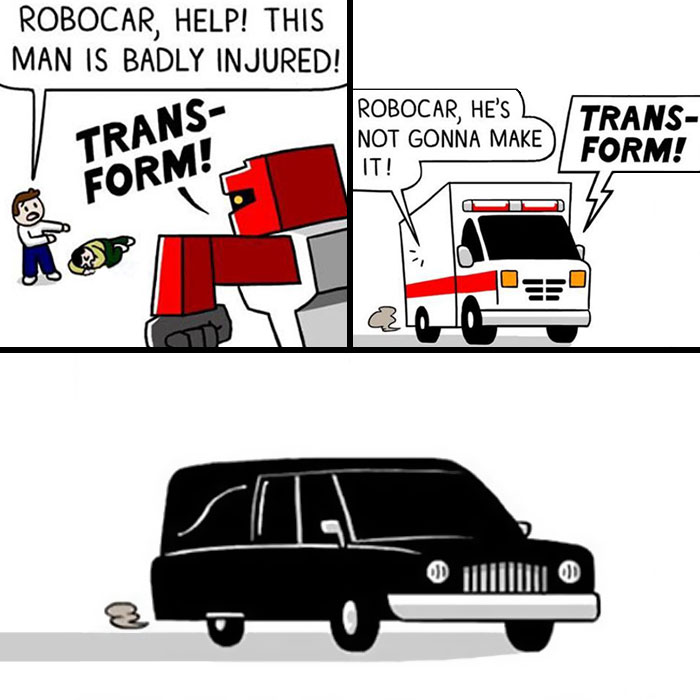 Artist Adds Dark Humor To His Comics That Look Innocent At First (72 Best Pics)