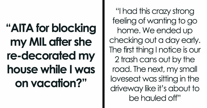 “It Broke Something Inside Me”: Woman Leaves For 2 Days, Comes Back To A Different House Thanks To MIL