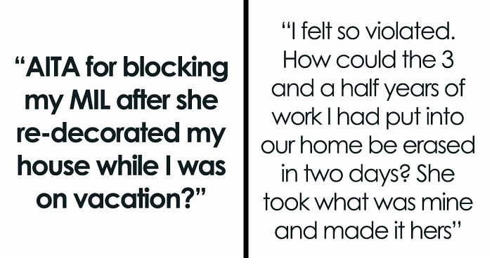 “It Broke Something Inside Me”: Woman Leaves For 2 Days, Comes Back To A Different House Thanks To MIL