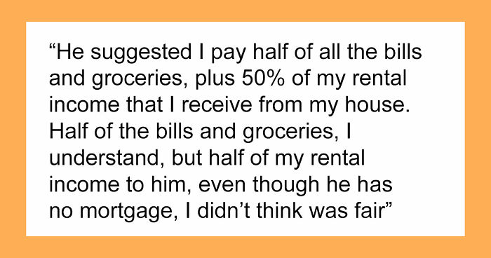“I Don’t Feel This Is A 50/50 Deal”: Woman Pushes Back Against BF’s Unusual Move-In Condition