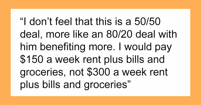 “I Don’t Feel This Is A 50/50 Deal”: Woman Pushes Back Against BF’s Unusual Move-In Condition