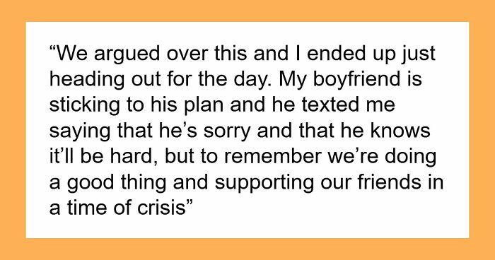 BF Wants To Help Family Who Lost House To Wildfire, GF Says No, He Does It Anyway And Regrets It