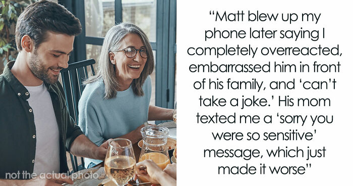 GF Humiliated At Birthday Dinner As BF’s Mom Takes Her Seat And He Sides With Mom, She Walks Away