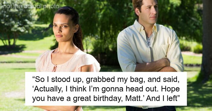 GF Humiliated At Birthday Dinner As BF’s Mom Takes Her Seat And He Sides With Mom, She Walks Away