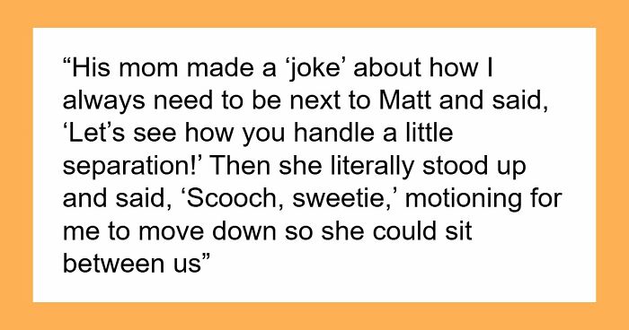 GF Humiliated At Birthday Dinner As BF’s Mom Takes Her Seat And He Sides With Mom, She Walks Away