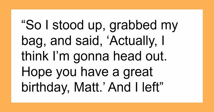 GF Humiliated At Birthday Dinner As BF’s Mom Takes Her Seat And He Sides With Mom, She Walks Away