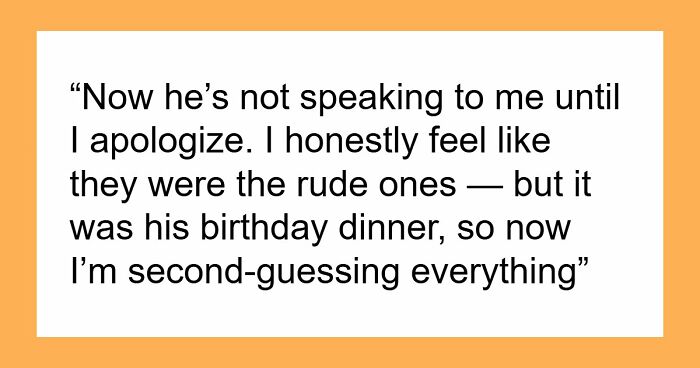 GF Humiliated At Birthday Dinner As BF’s Mom Takes Her Seat And He Sides With Mom, She Walks Away