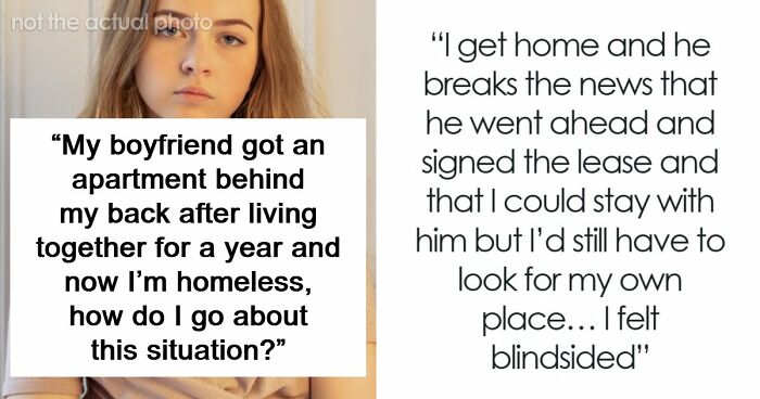 Woman Supports Unemployed Boyfriend, He Leaves Her Homeless As Soon As He Finds A Job
