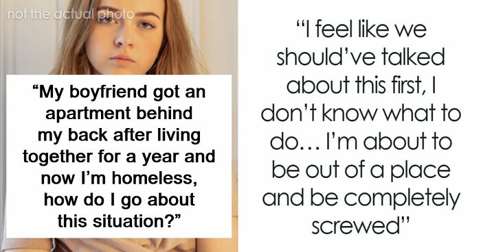 Woman Supports Unemployed Boyfriend, He Leaves Her Homeless As Soon As He Finds A Job