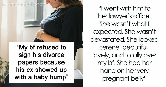 Guy Refuses To Sign Divorce Papers Now That His Childfree Ex Has A Baby Bump